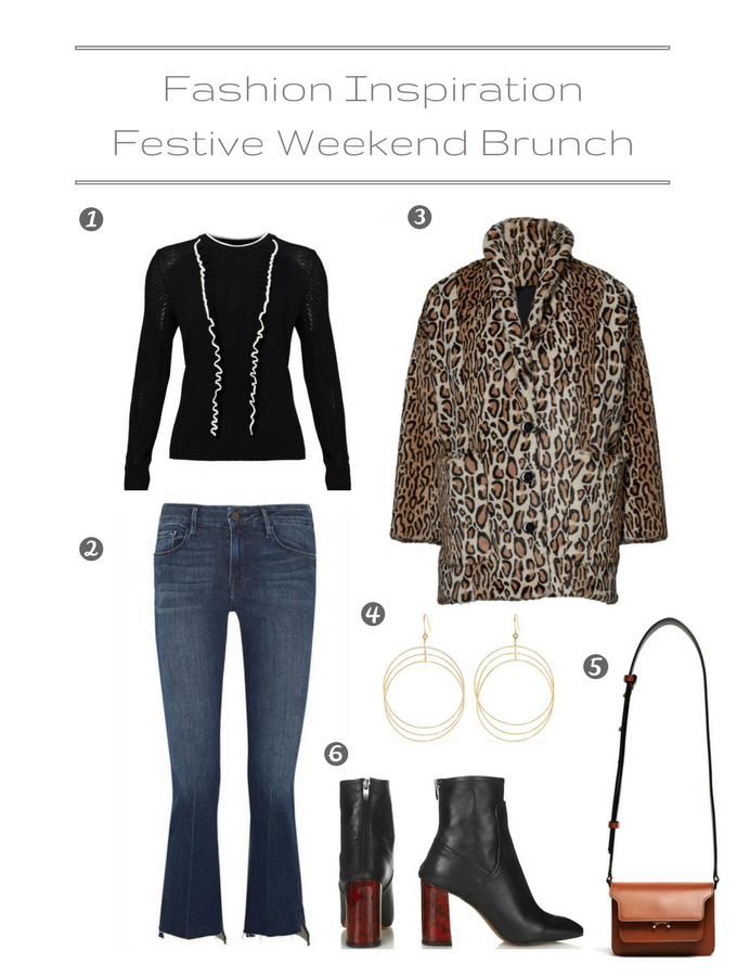 Fashion Inspiration - Festive Weekend BrunchOutfit