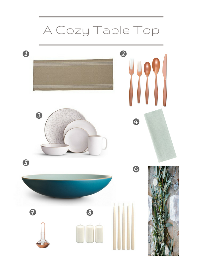 Hygge Blue Table Setting