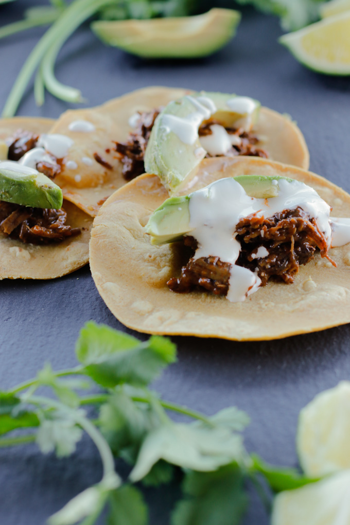 Instant Pot Barbacoa Tacos - Circle of Eaters