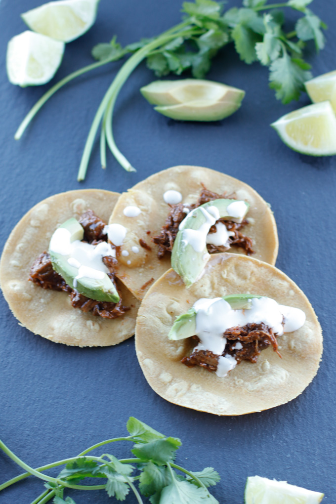 Instant Pot Barbacoa Tacos | circleofeaters.com