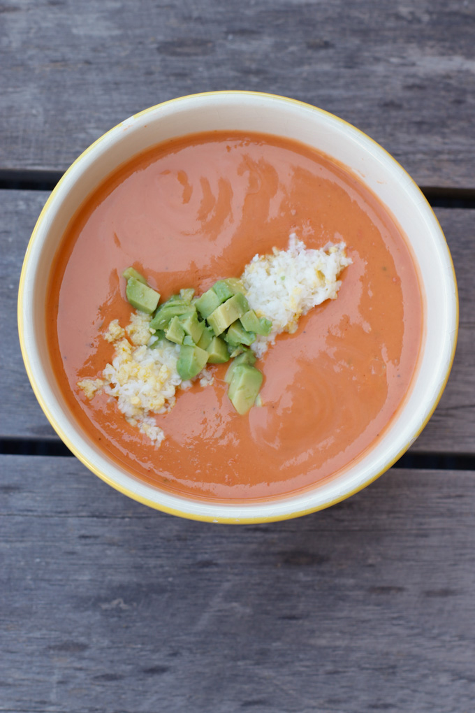 Gazpacho A La Pedro Almodóvar - Classic Spanish Gazpacho | circleofeaters.com