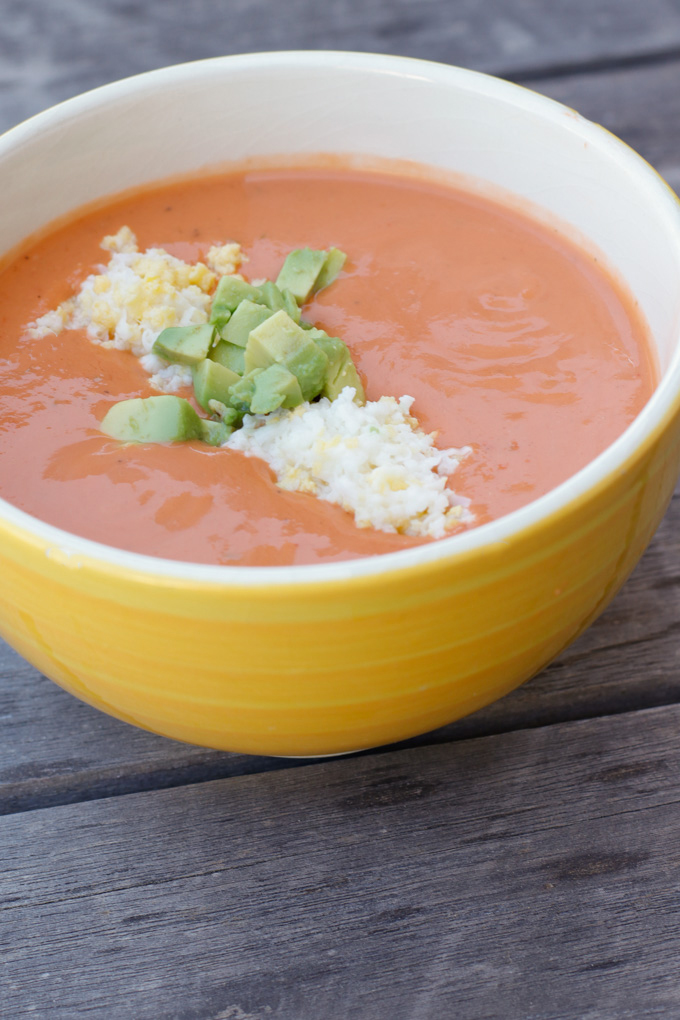 Gazpacho A La Pedro Almodóvar - Classic Spanish Gazpacho | circleofeaters.com