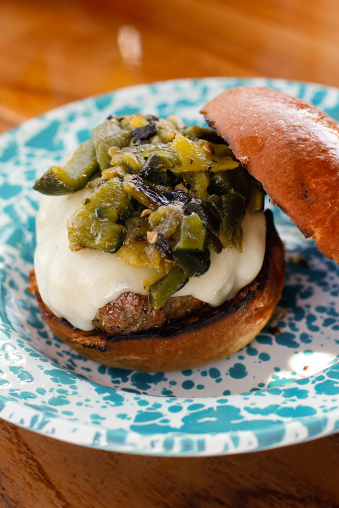 Hatch Burger - A juicy and flavorful take on the classic burger | CircleofEaters.com 