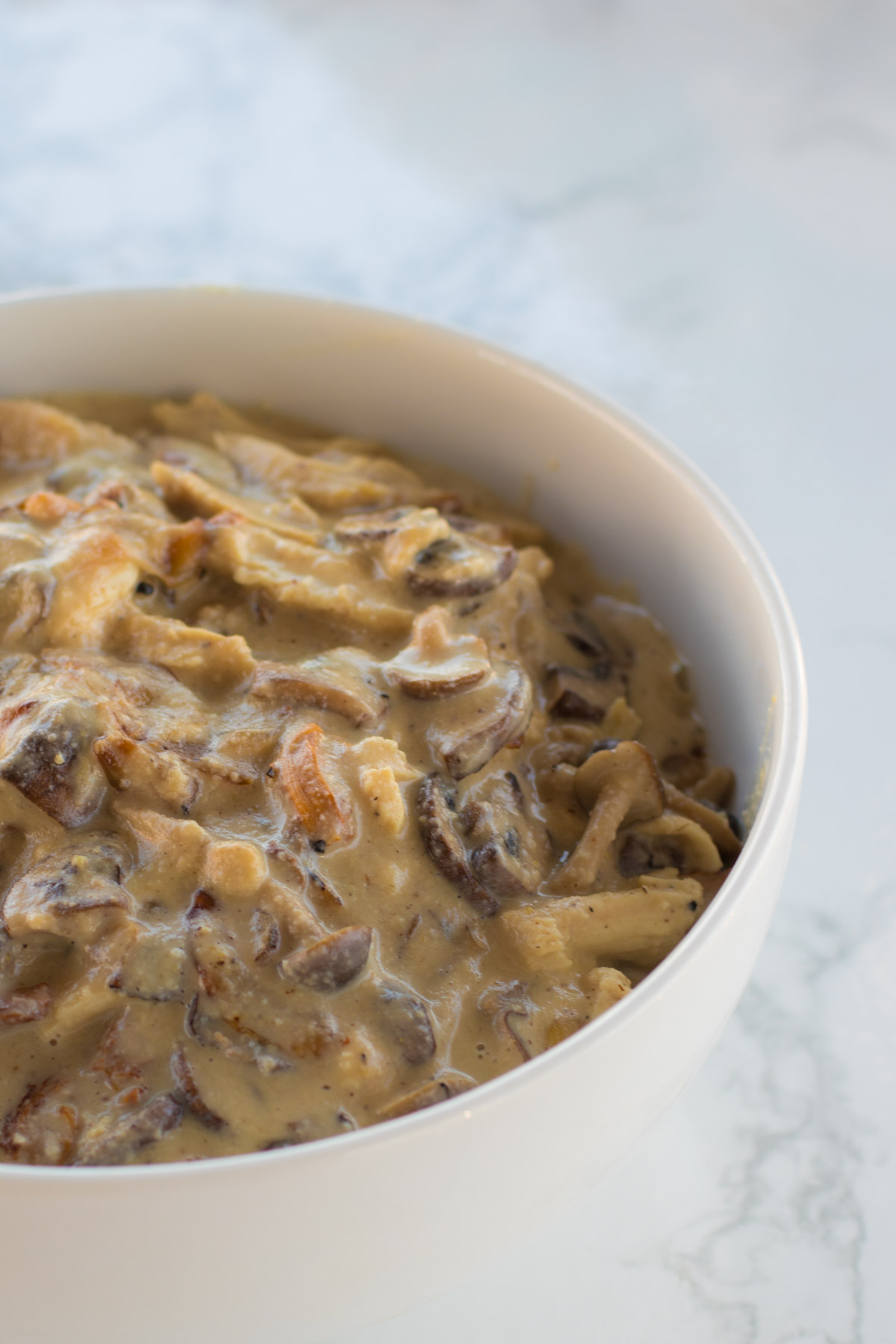 Creamy Mushroom Chicken with Cashew Cream