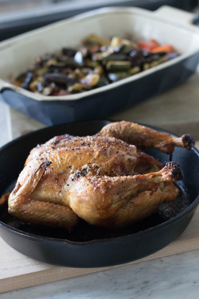 Salt and Pepper Roast Chicken - Best Roast Chicken