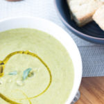 Roasted-Pea-and-Tarragon-Soup